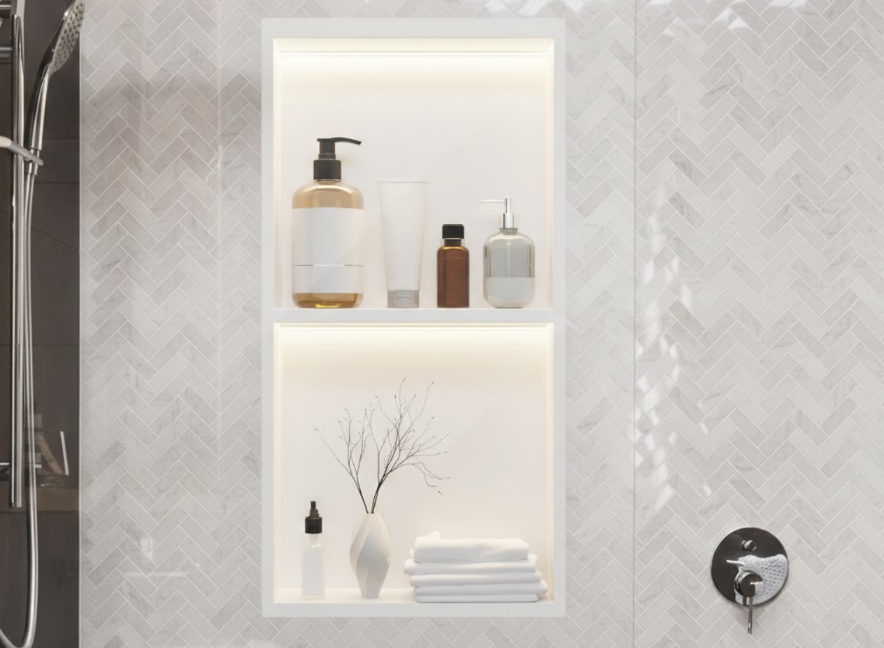 led shower niche lighting services