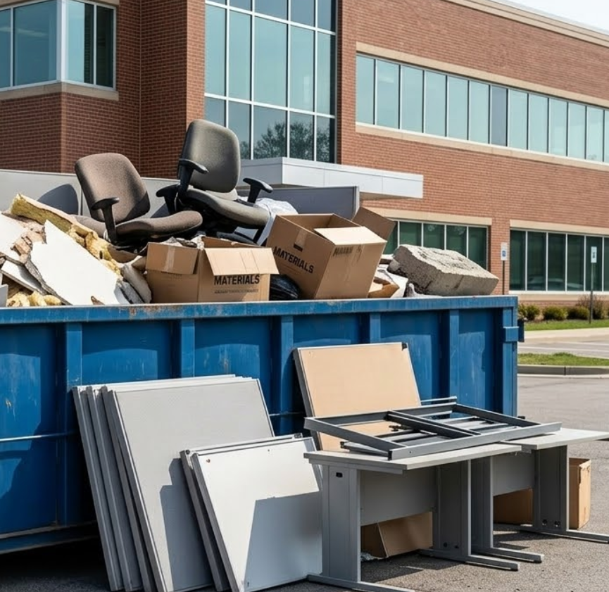 commercial junk removal services troy michigan